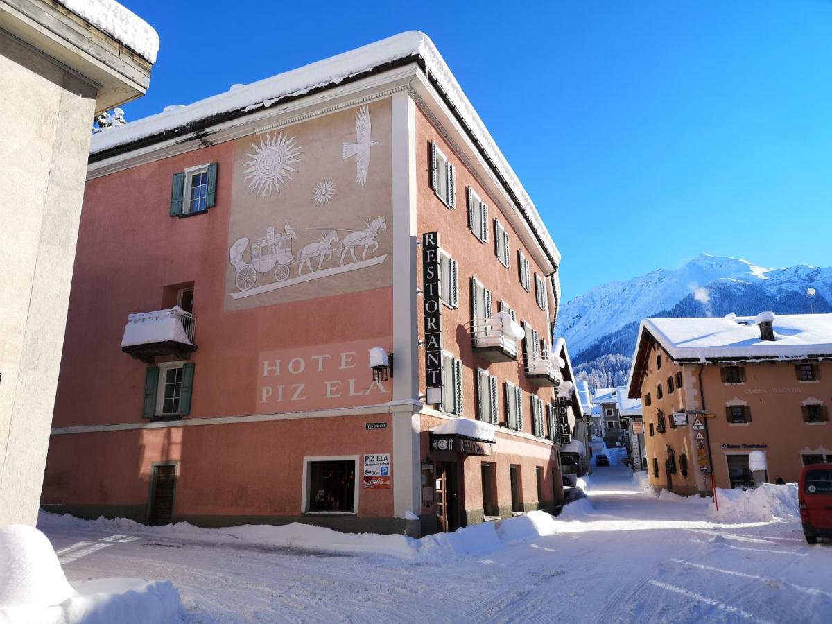 Historisches Hotel Piz Ela Бергюн Экстерьер фото